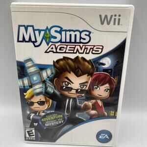 My Sims: Agents - Nintendo Wii Complete w/Manual & Tested ✅